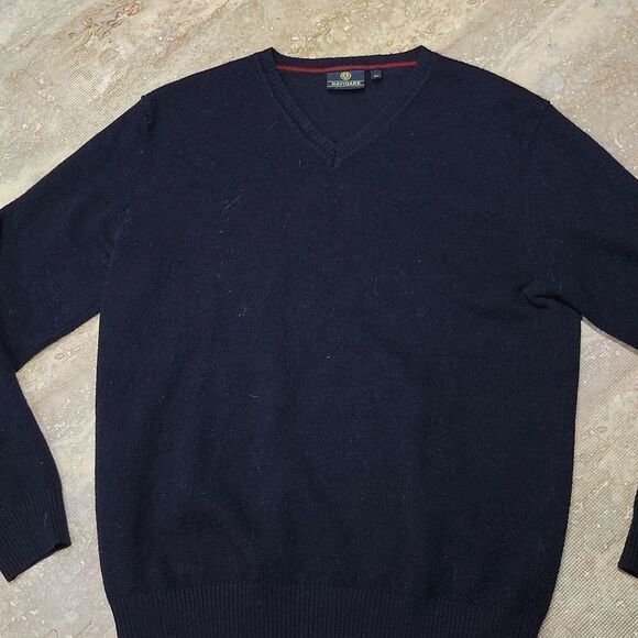 NAVIGARE YOUTH KNIT V NECK SWEATER SIZE XL - Picture 2 of 5